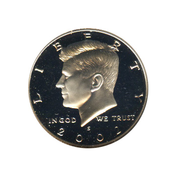 Kennedy Half Dollar 2002-S Proof Silver